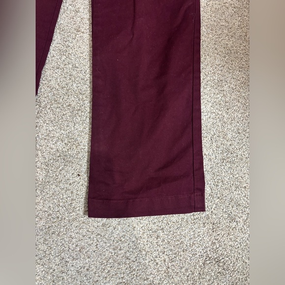 NEW! Polo Ralph Lauren Stretch Straight Fit Chino Pants boy’s Red Maroon Size 8 - Picture 10 of 10